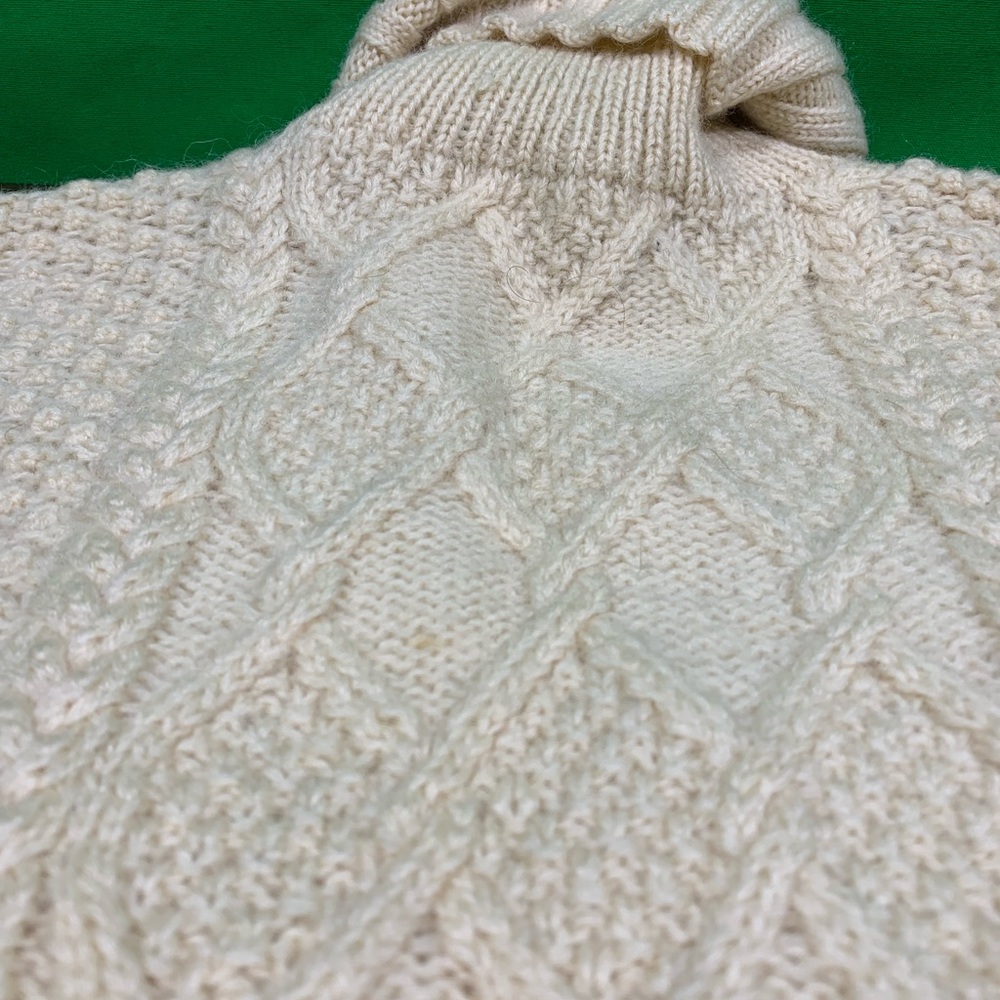 🔥J CREW Wool Fisherman🔥Style Turtleneck - Picture 6 of 6